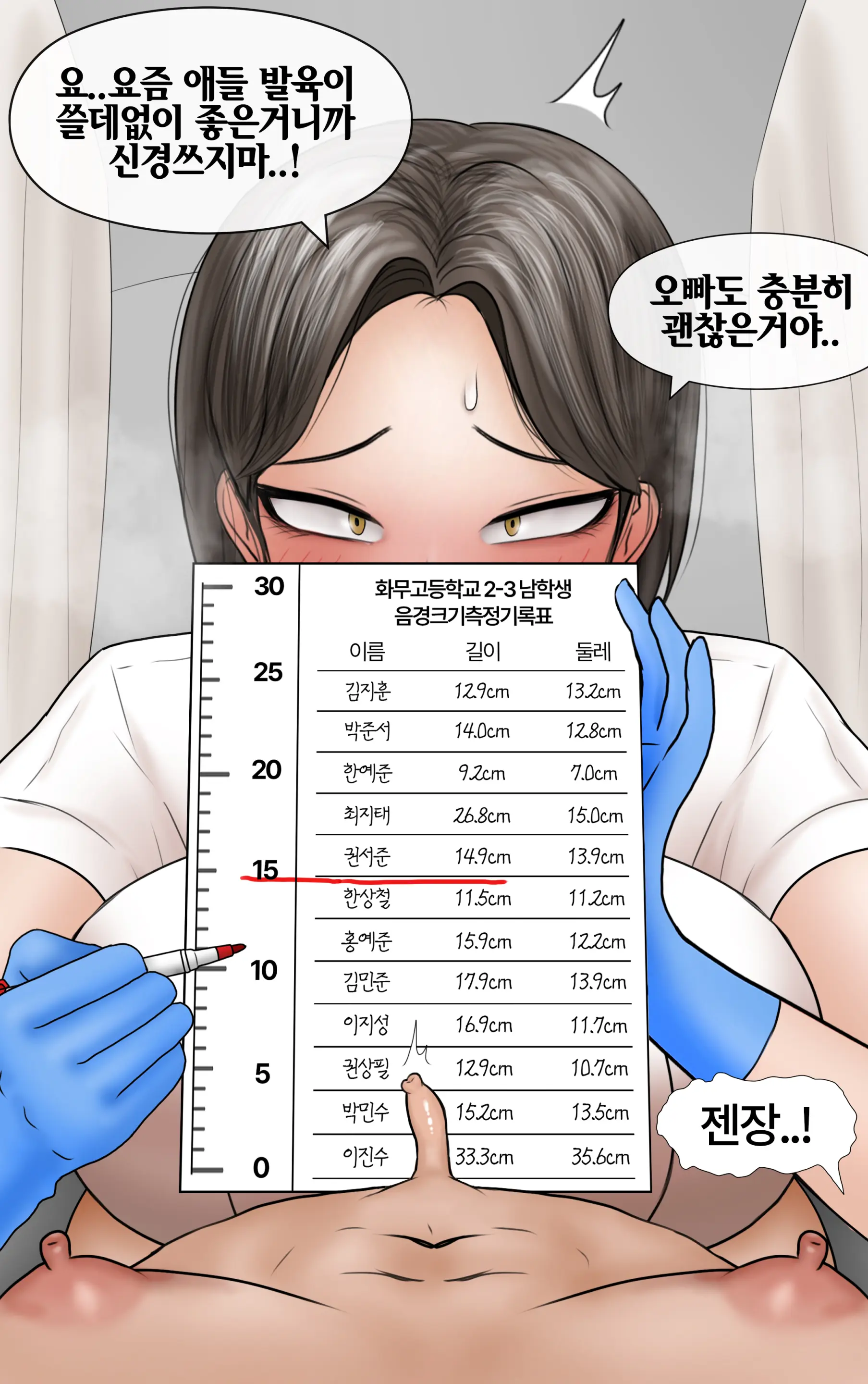 쿨계 간호사 여친이 내 작은 꼬추를 너무 좋아함 Cool Nurse GF Obsessed My Tiny Dick